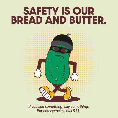 Safety is our bread and butter