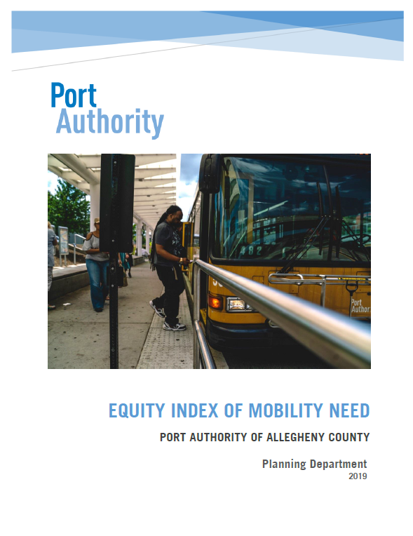 2019 Port Authority Equity Index of Mobility Need