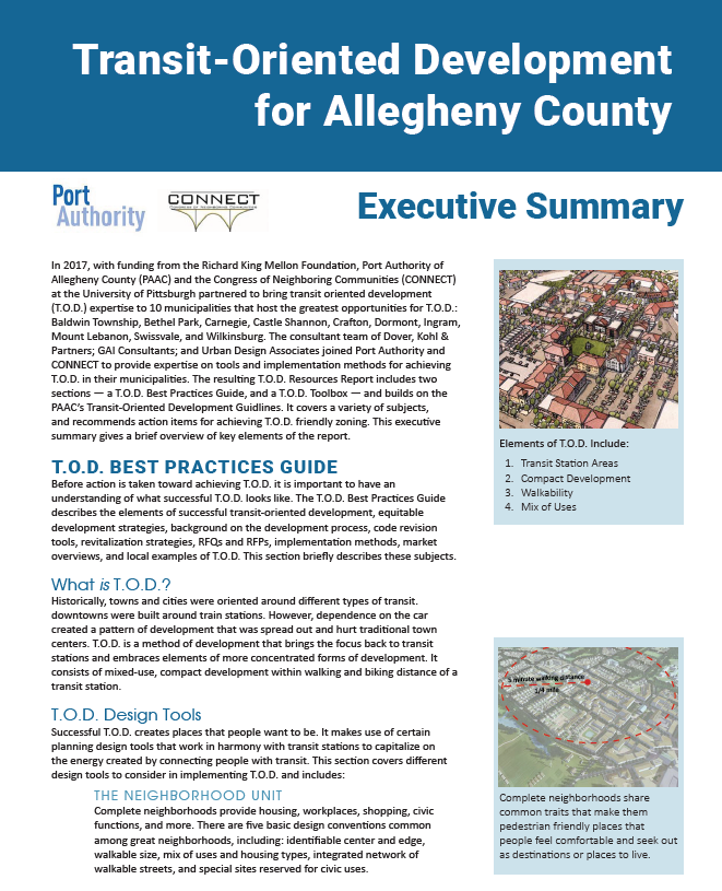 TOD Zoning Best Practices